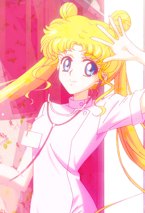 heiwa-awieh: Usagi Tsukino - Sailor Moon Crystal, Episode 2 Nurse version