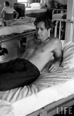 marlonmybrando:  Marlon Brando photographed