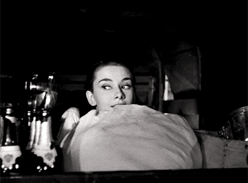 gal-gadot:Audrey Hepburn in Roman Holiday (1953)