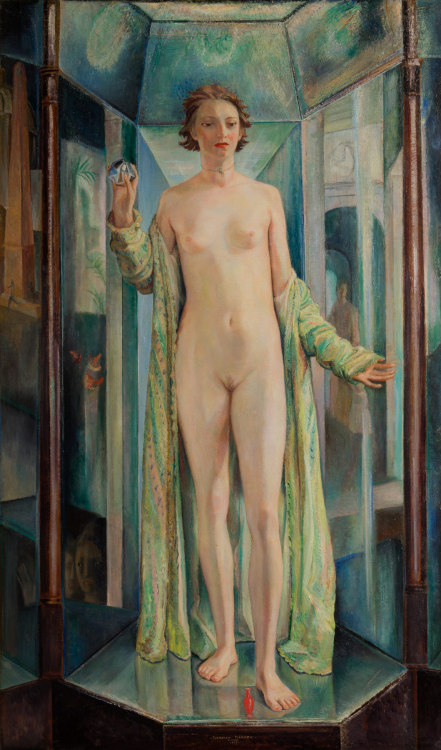Ferruccio Ferrazzi (Italian, 1891–1978).L&rsquo; idolo del prisma (1925).