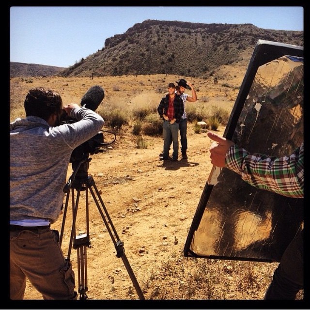 seanzevran:  My job is awesome! 😋  #bts #ragingstallion #SideWinderXXX