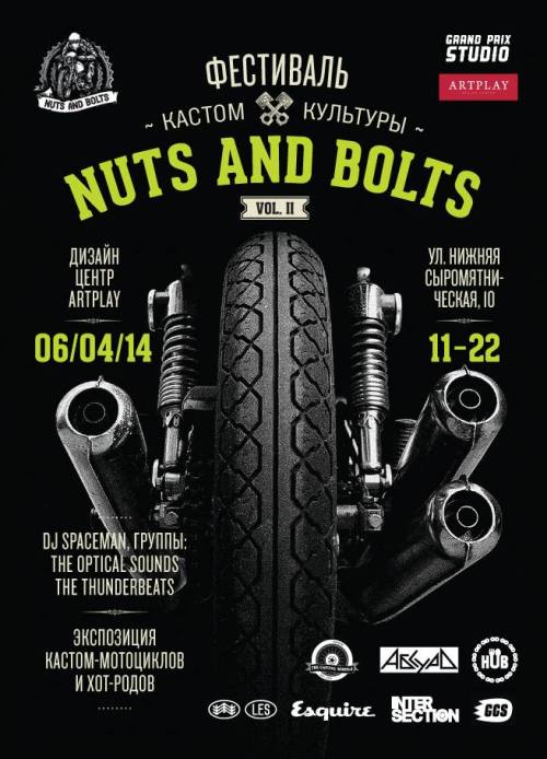 NUTS AND BOLTS vol. ll Custom festival 06/04/14 ARTPLAY Event on Facebook