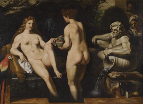 hildegardavon:Ludovicus Finson, ca.1580/85-1617David and Bathsheba, 1610, oil on canvas, 161x223 cmP