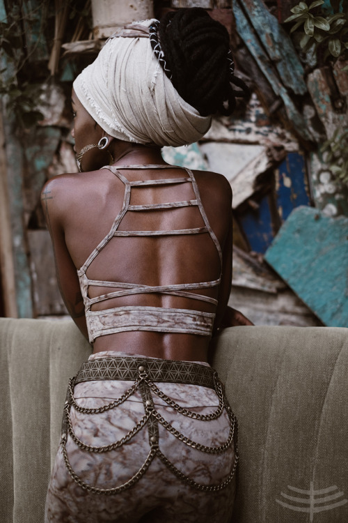 Looks By Manaka Collection : Divine Earth Collection - Numeral Bralette in Grey TonesA new addition 