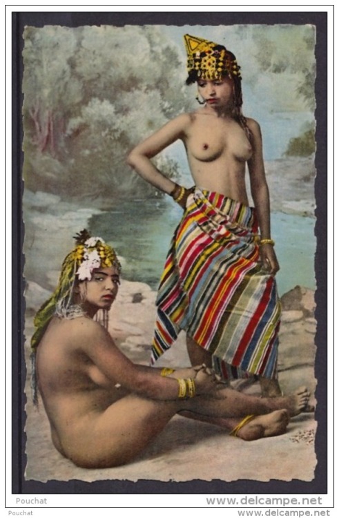   North African women, via Delcampe.    porn pictures