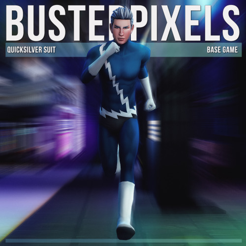 Marvel Quicksilver SuitBase Game CompatibleBase Game CompatibleFull Body Outfit (12 Swatches)Custom 