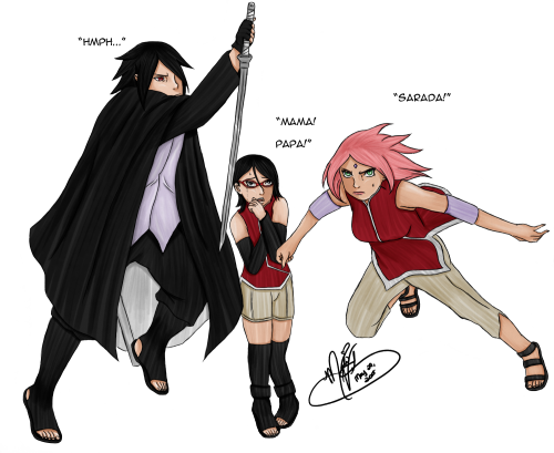 uchihasasss:  Some more of my art… Pieces of mine that I’m proud of. I just felt like sharing it again. :) Please if you have nothing nice to say, don’t say anything at all.