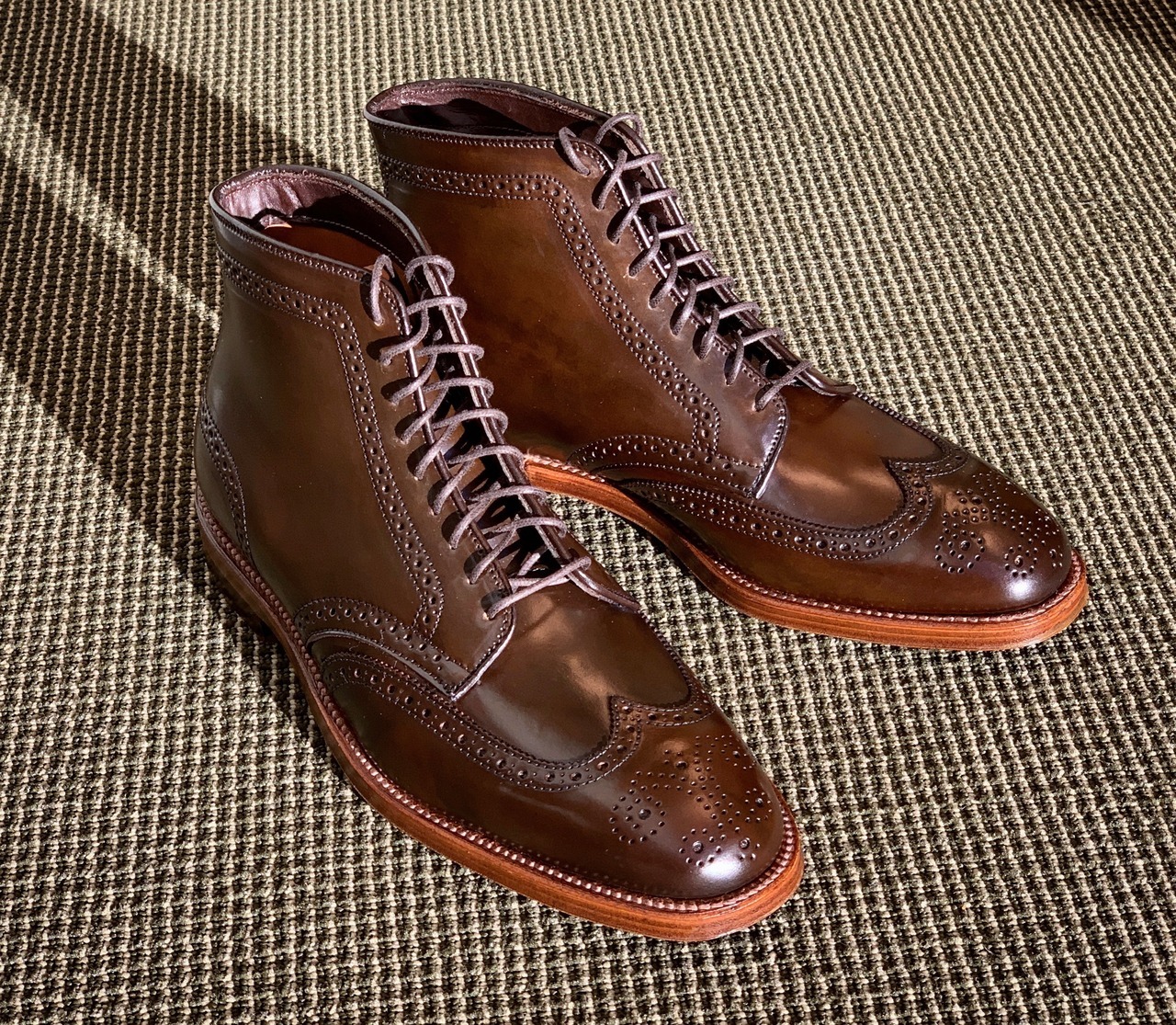 alden wingtip shoes