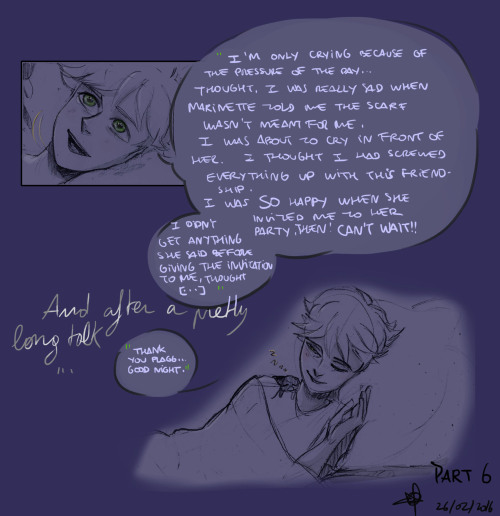 wenaelle: Time just flew away when I was busy drawing this comic. My back hurts =w=Anyway, I had fun