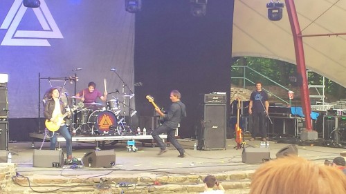 The Brew on stage at Loreley