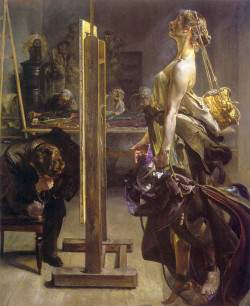 marthajefferson:  cavetocanvas:Jacek Malczewski, Painter’s Inspiration, 1897