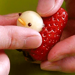 tootricky:  ‘Strawberry men’ tutorial 