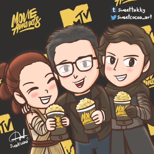 sweettakky:Congratulation !!! The Winner  #MTVMovieAwardsMovie of the Year > Star Wars: The Force