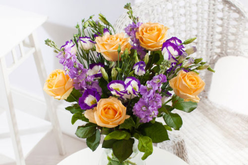 Scented rose bouquet