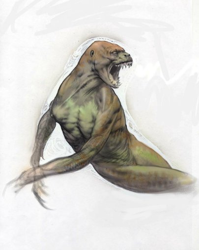 sixpenceee:Jurassic World was almost about human-dinosaur hybrids. The movie didn’t get too much into pre-production but it did have some concept work. (Source)