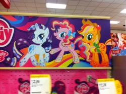 conspicuouslad:  wolfnanaki:  Went to Target yesterday, saw an endcap with Rainbow Power artwork. You can see their cutie marks are way different here.  I’ve been wanting to see a higher res version of these for a while. The Targets around here haven’t