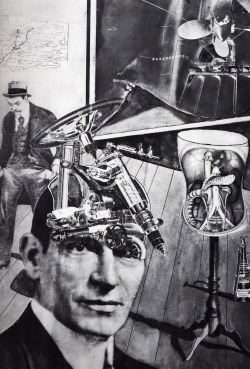 myarmisnotalilactree:  Raoul Hausmann, Tatlin at Home, 1920 