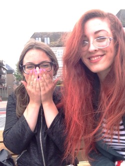 julroses:  cocodura and me being qt as per~