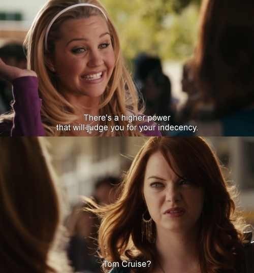 iwillhalloweenyou:  illusionsarearoundme:  adamagedgood:  Easy A is too funny to cope  This film is the best omg  Every time she says she has a complete lack of allure I laugh and then cry because Emma Stone. 