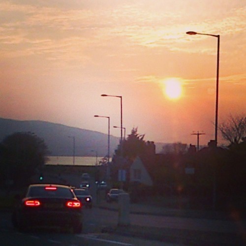 #beautiful #mackerel #sky #evening #sunset #Belfast #hills #holywood #belfastlough #Thursday #April 