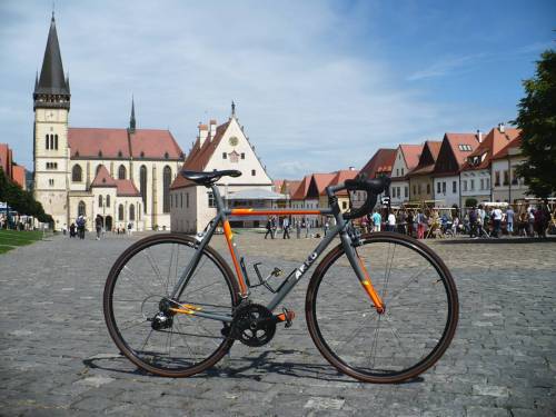 steelroadies: Destination reached! Northeast town Bardejov with its most preserved medieval square 