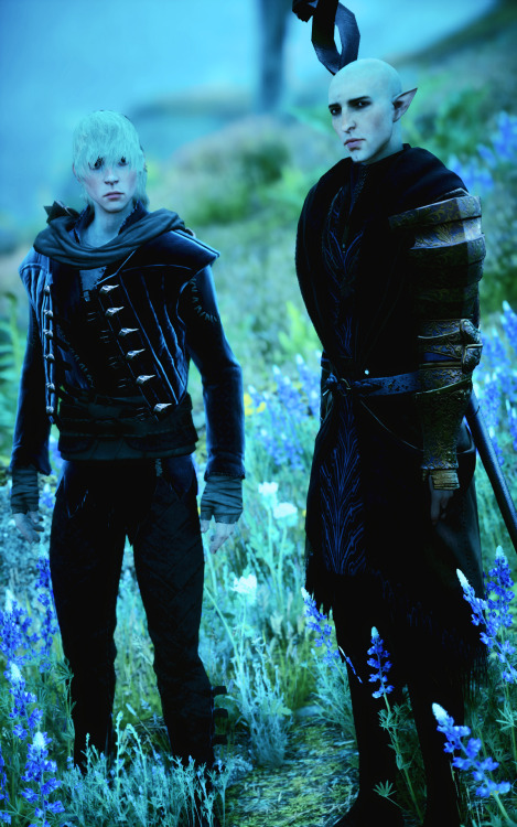 sassyseeker: dreadfen: liderfin: The two How I see it: Aww :3