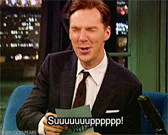 sherlockspeare:  Benedict doing Alan Rickman