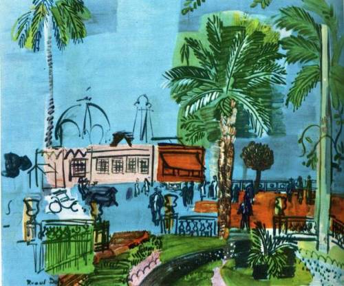 raoul-dufy: Casino of Nice, 1927, Raoul Dufy