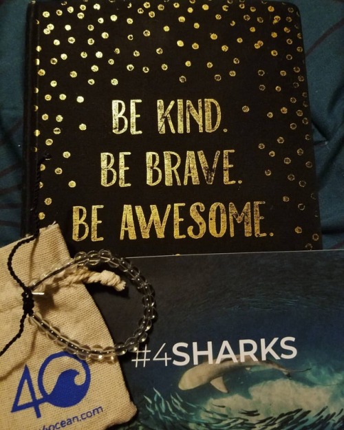 My shark bracelet came in the mail today! I love sharks! If you love the ocean and want to help wit