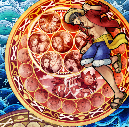 trashchaser: Guys this is probably my ultimate love letter to one piece. 53 characters in total (wel