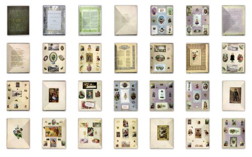 19th century scrap album c1860