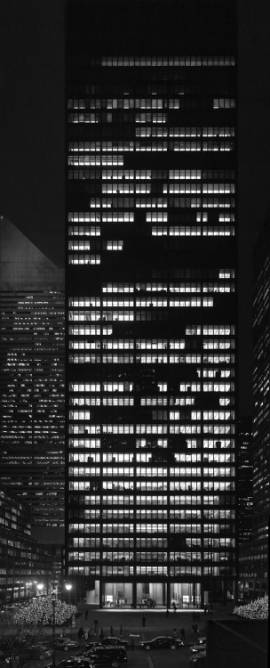 scandinaviancollectors: The Seagram building by Mies van der Rohe and Philip Johnson (1954-1958). Ph