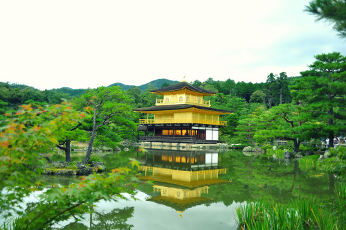Journey to Japan: Kinkaku-ji (The Golden Pavillion) Kinkaku-ji is a Zen Buddhist temple in Kyoto, Ja