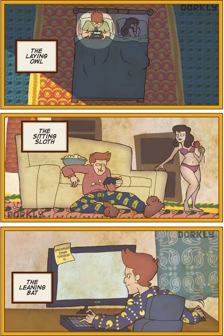 insanelygaming:  The Gamer Sutra Created by Dorkly