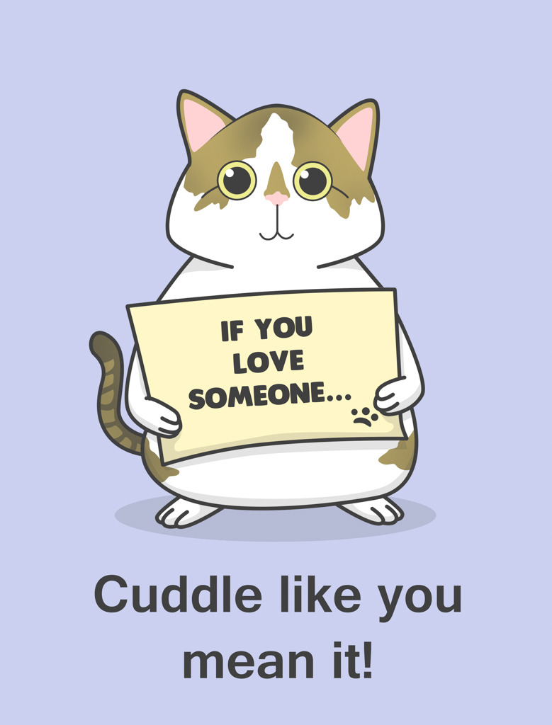aimeetrawick:  Hoppy Cat shares advice on showing affection!  