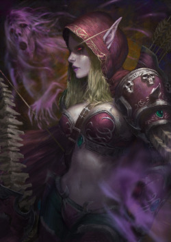 warmics: Sylvanas Windrunner by Warmics 