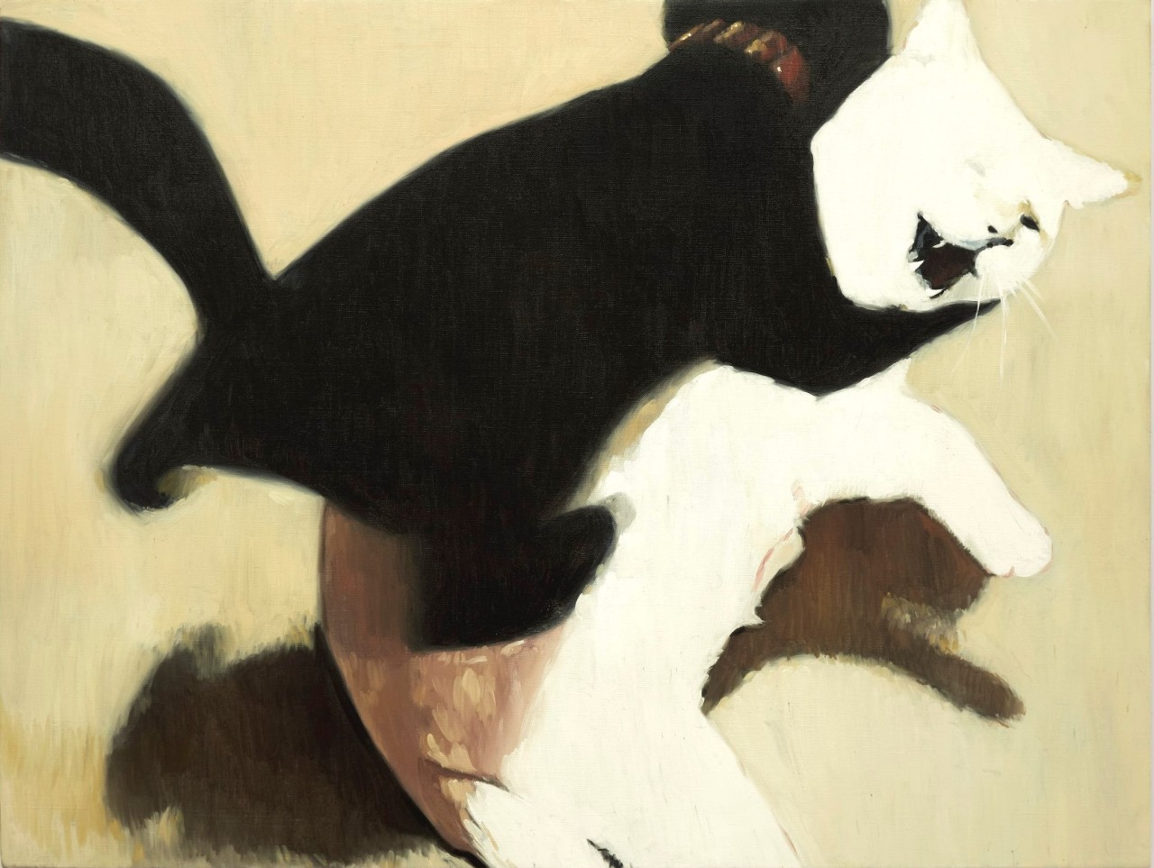 magnificentwhiteboy:
“redlipstickresurrected:
“Oliver Clegg (British, b. 1980, Guildford, Surrey, England, based Brooklyn, NY, USA) - Rocky, 2021, Paintings: Oil on Linen (Rocky, Gareth and Zelda from the show WE CAT)
” ”