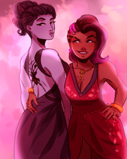 nicarette: this new comic…and their dresses..honestly
