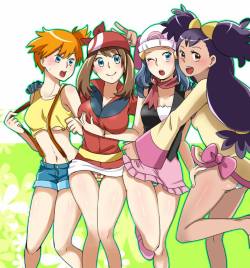 savoanpkoumi-loccsta:  Pokemon/Girls (Misty,
