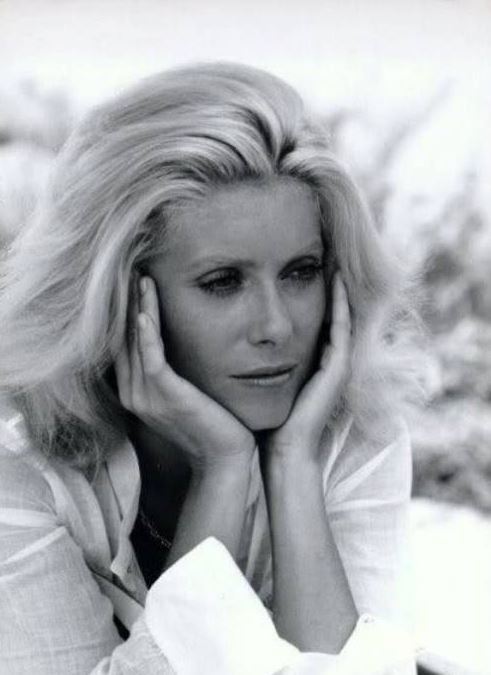 labelledeneuve:Catherine Deneuve on the set of Liza (1972)