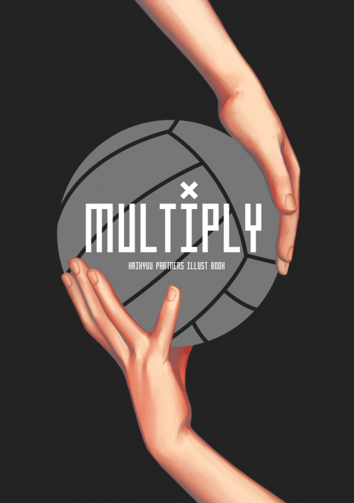 Cover for “Multiply”, a Haikyuu partners themed illustration book! You can preorder the 