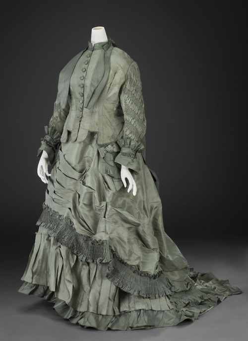 Trousseau dress, circa 1867via IMA