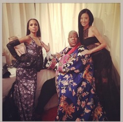 Husssel:  Placentalasagna:  Scandalmoments:  Kerry Washington With Andre Leon Talley