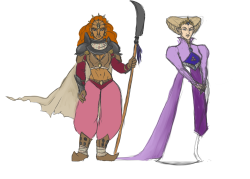 Zholtaniusar:  Couple Of Mums Being Serious And Stuff.on The Left Is Ganondorf’s