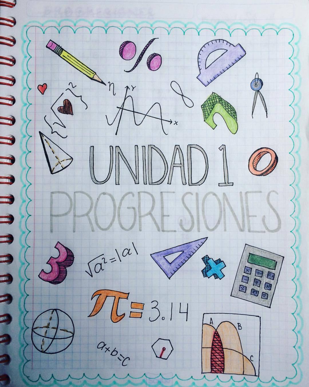  — Haciendo las portadas de #matematicas , mi maestra...