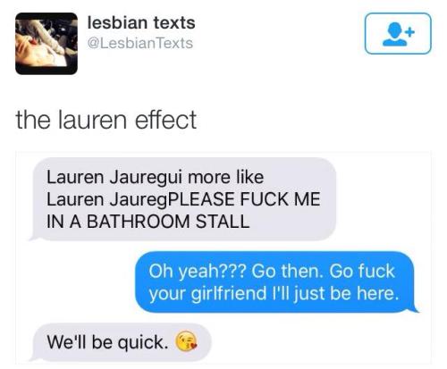 dragon-n-unicorn:  Lauren Jauregui causing some problems to lesbian relationships part 95736328