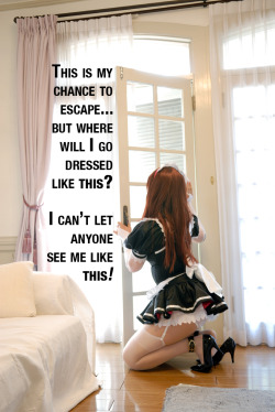 femdomallcaps:  Another Sissy trapped by shame. 