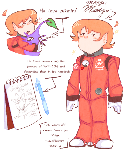 I Present To You "Mango" My Oc Of Pikmin 4!! ( ` )/