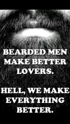 andy9397:  angelonfire77:  jim-shortz:  missappropriate25:  the-bearded-dom:  It’s true….. it’s all true 😏😏😏  Yes you do ☺️💕  The DNA for sexy is in hair.  😏   Love bearded men!