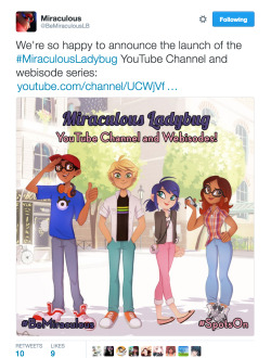 miraculousdaily:  Miraculous Ladybug official Youtube channel and Webisodes (x) 